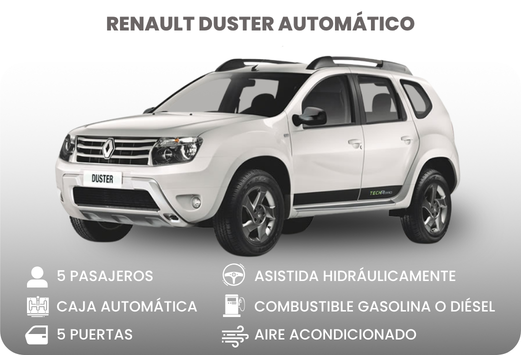 Renta de vehículos en Cali - Renault Duster