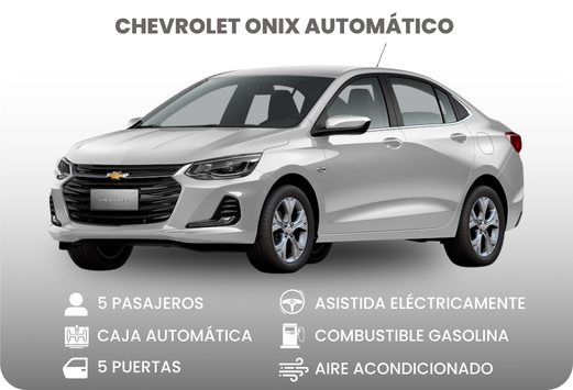 Alquiler de carros en el aeropuerto de Cali - Chevrolet Onix